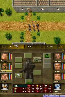 Jagged Alliance DS screenshot 3 for Nintendo DS
